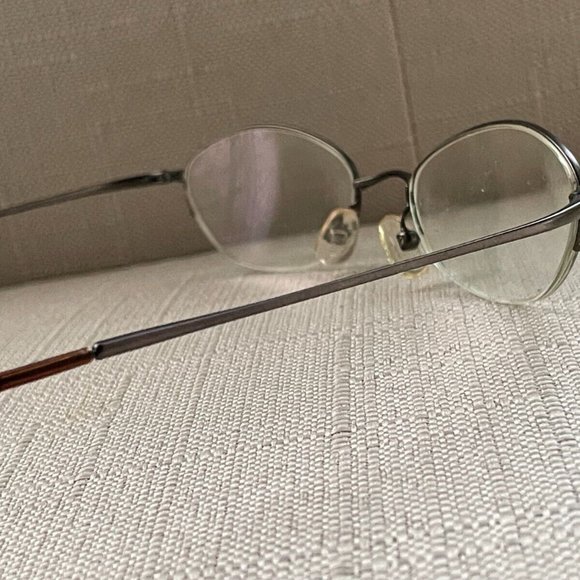 RL Ralph Lauren Women Eyeglasses Black Tone Half Rim Glasses Made in Italy - Picture 5 of 11